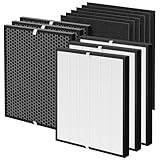 Elnuliros Premium Replacement Filter Compatible with AD3000 Air Puri-fier, Includes 3 Premium Filters + 3 Activated Carbon Filters + 6 Carbon Pre-filters