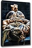 Rod Meier Media Nude Shibari Tattoo Girl - Fine Art of Bondage - Canvas Print, Sexy Fetish BDSM Wall Art (24