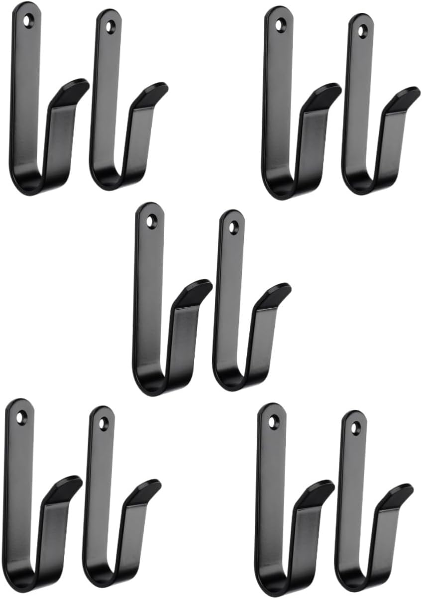 Milisten 5 Sets Skateboard Wall Hanger Durable Wall Hook for Easy Storage Display for Skateboards Snowboards Surfboards Home Garage Organization