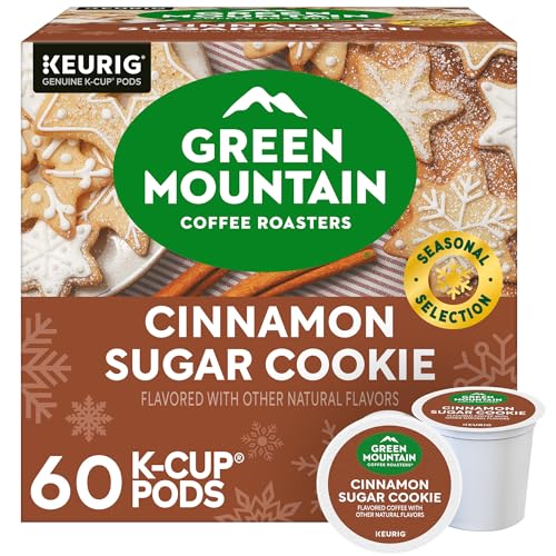 Image of Green Mountain Coffee Roasters Cinnamon Sugar Cookie Coffee, Keurig Single Serve K-Cup Pods, 60 Count