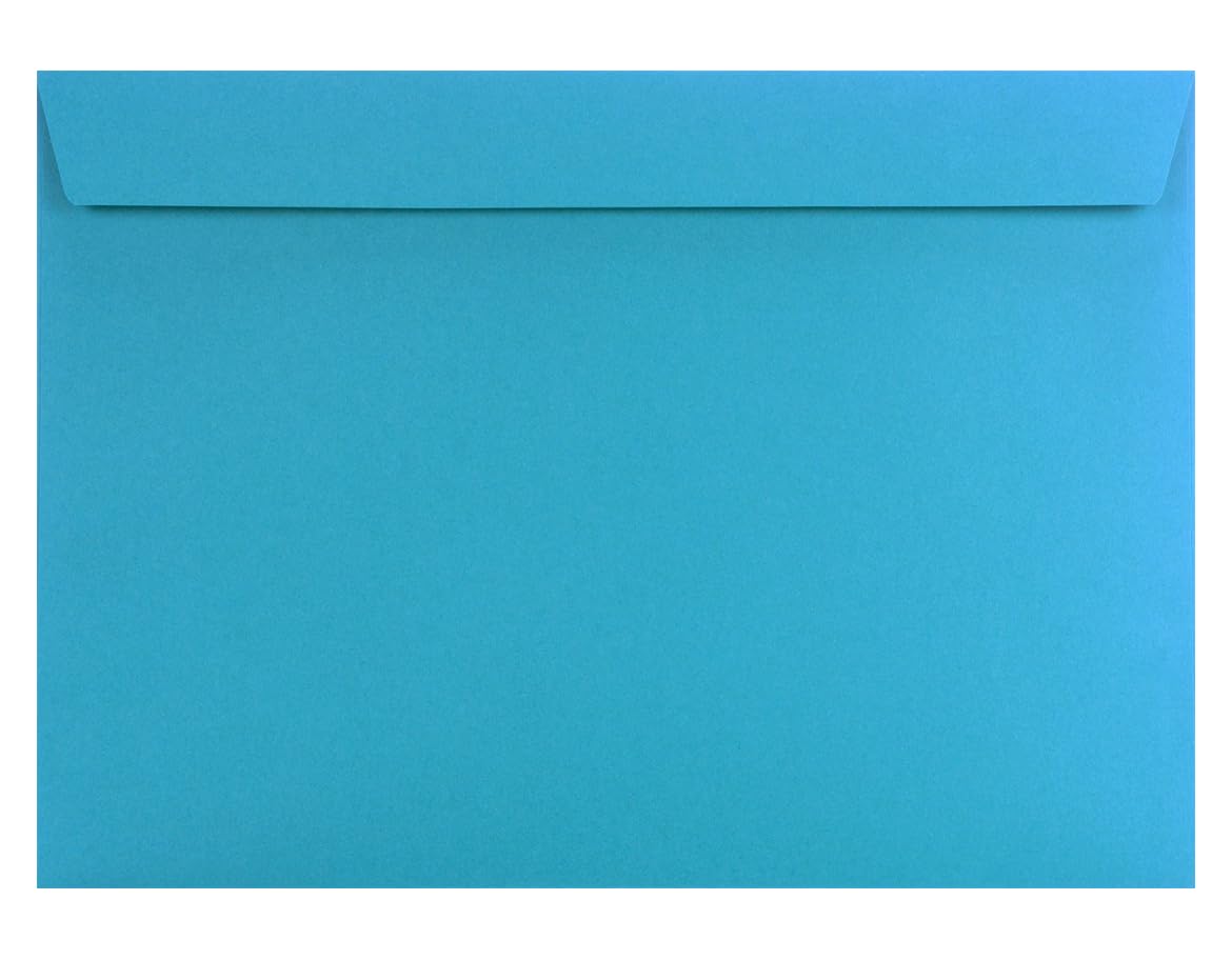 Netuno 50 Large Dark Blue envelopes C4 229 x 324 mm 9 x 12.75 in 120gsm Design Elegant Coloured Envelope Large Colourful envelopes for A4 Letters documents Photos invoices brochures โ image 1