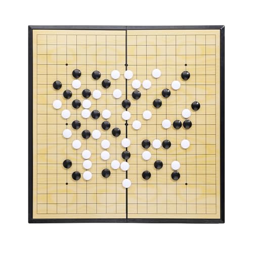 Comoda soluzione di archiviazione: questo set da gioco Go include due scatole per aiutare a mantenere i pezzi organizzati e prevenire qualsiasi perdita. Sia che tu stia viaggiando o conservando il tuo set, queste scatole assicurano che i tuoi pezzi degli scacchi Go rimangano sicuri e di facile accesso per la tua prossima partita.