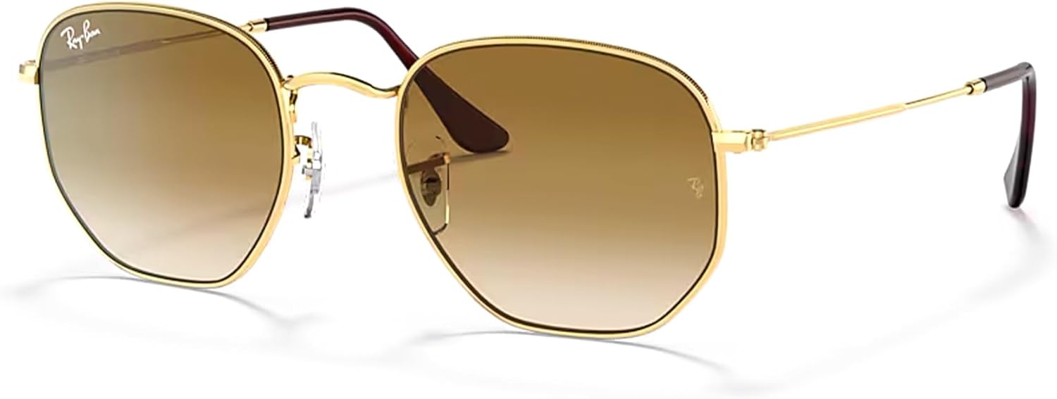 Ray-Ban RB3548 Hexagonal Sunglasses For Men For Women +BUNDLE with ACCESSORY EYEWEAR KIT