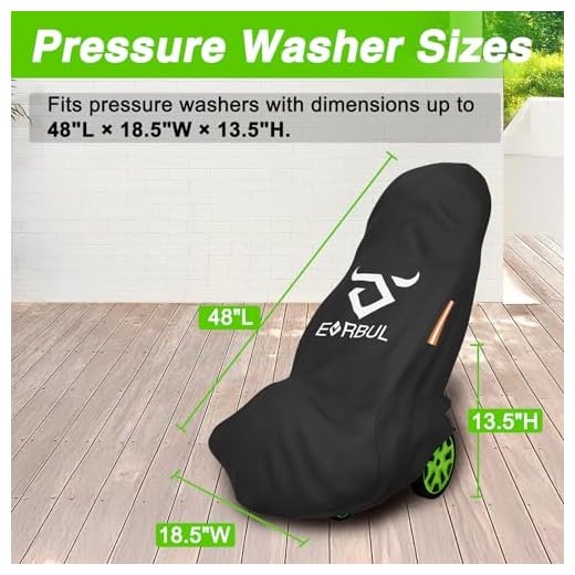 EVRBUL Heavy Duty Pressure Washer Cover