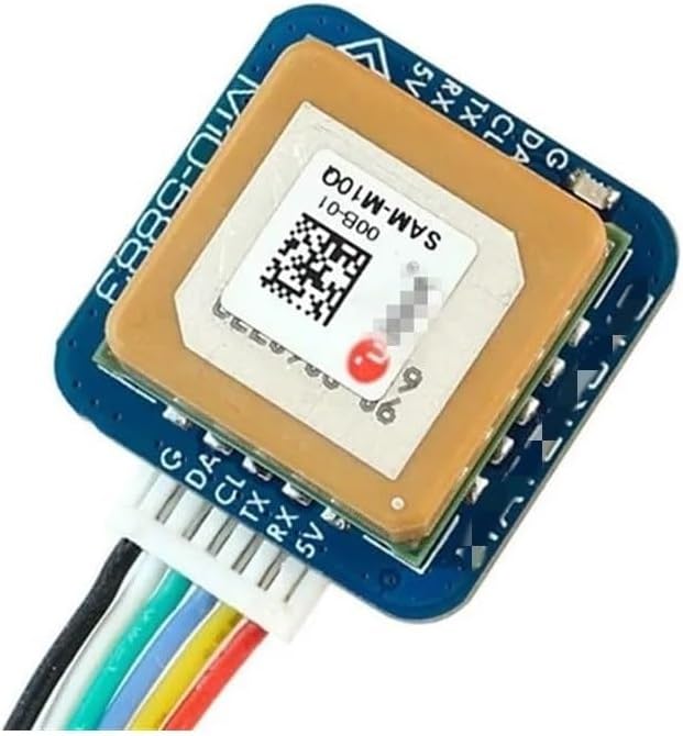 M10Q-5883 GPS Compass Module, High-Precision GNSS Receiver Compatible with FPV Racing Drones Quadcopters and RC Airplanes