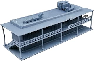 Outland Models Railway Scenery Structure Abandoned Motel 1:220 Z Scale