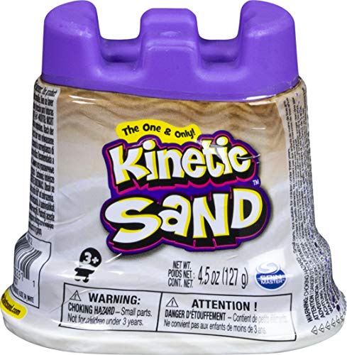 Kinetic Sand 6059169 - Caja de 1 Color-4.5 oz (127 g), Color Blanco