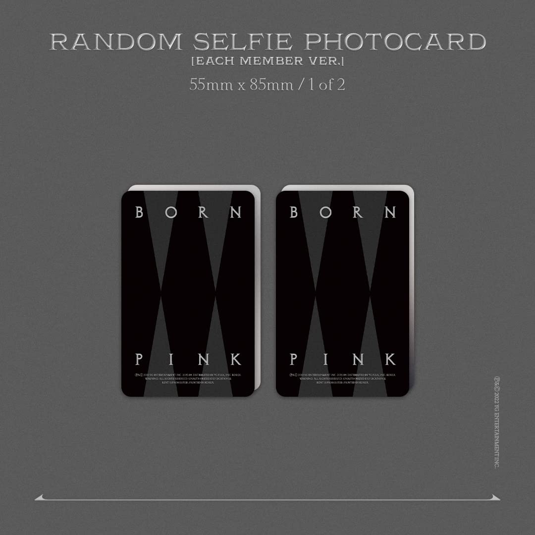 Born Pink Digipack Ver. [Incl. Official Store Gift & KPOP MERCH Exclusive Official Gift] (Set (All 4 Versions)), YGP0182