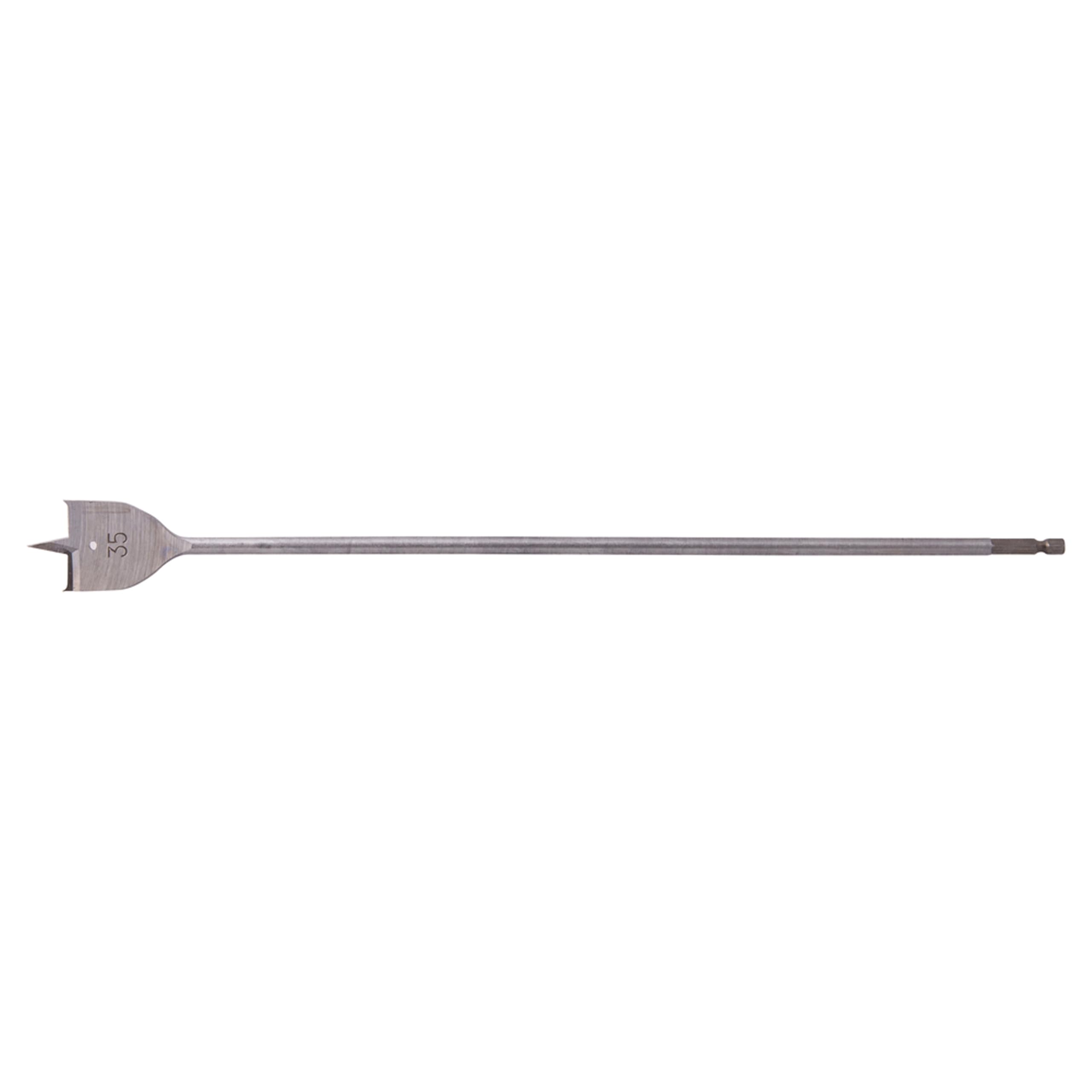 Makita E-17544 Wood Flat Bit 35x400, Black