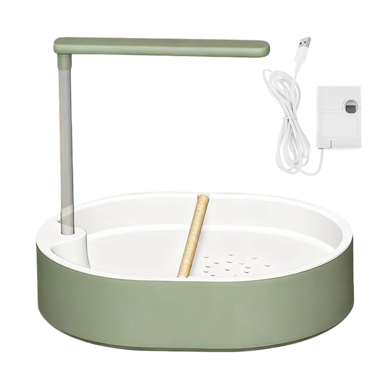 Luckxing Parakeet Birds Bath,Quiet Anti Animals Bathing Pool,Bird Shower Bath for Cage | for Lovebird Conure Cockatiel Finch Parakeet Cockatoo Backyard Balcony Patio Terrace Living Room