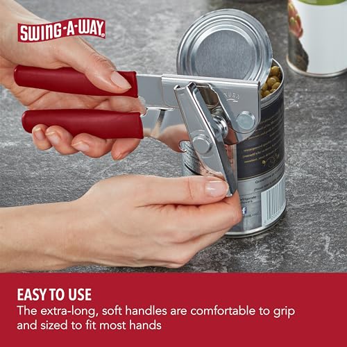 Swing-A-Way Abridor de latas 407RD, vermelho