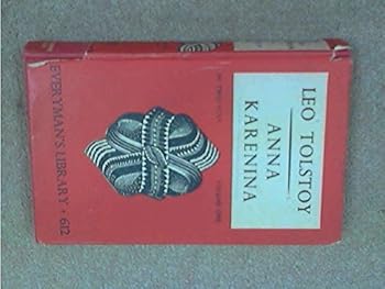 Hardcover Anna Karenina Volume 1 Everyman's Library No.612 Book
