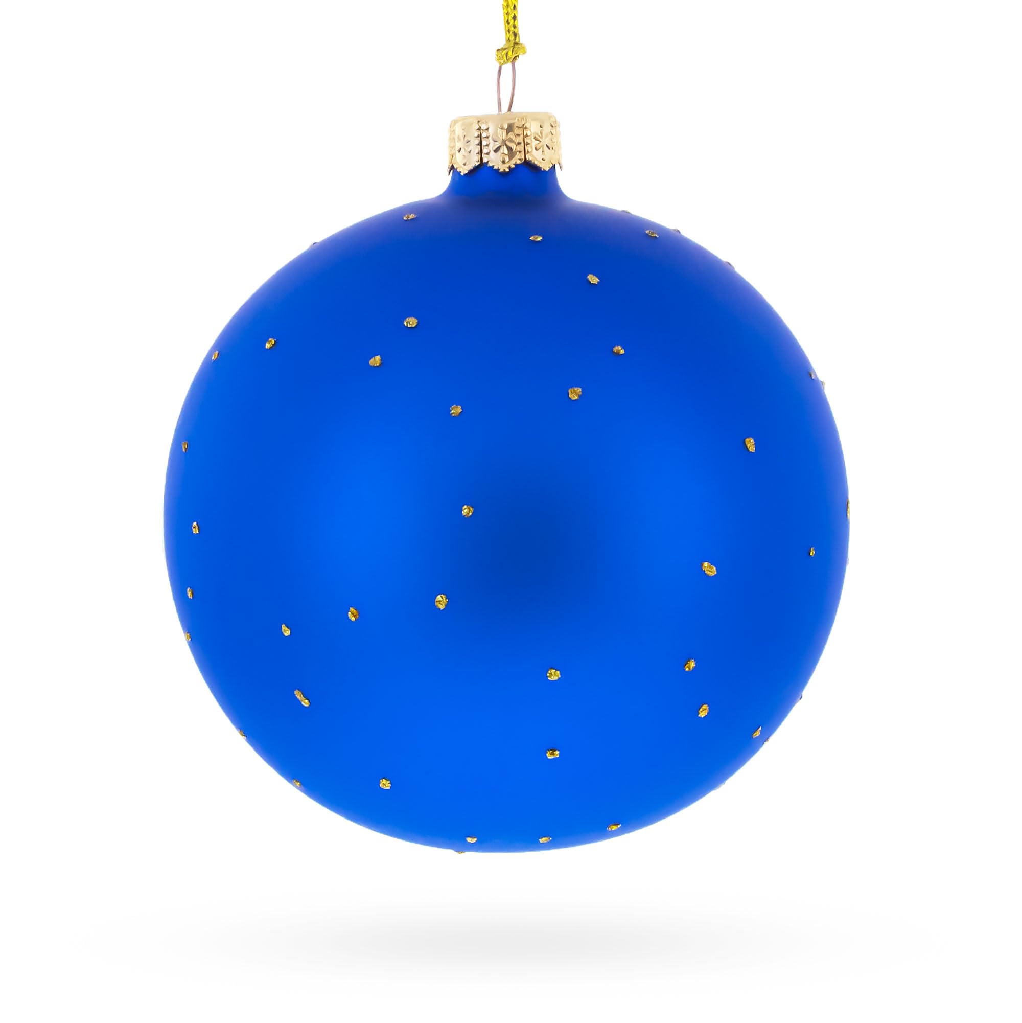 Encantadoras Flores: Princesa Adornada con una Corona Floral en una Lujosa Bola de Vidrio Soplado Adorno de Navidad de 4 Pulgadas