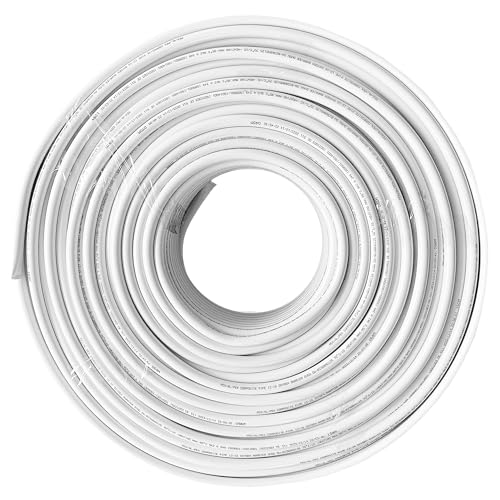 Alu-Verbundrohr (100 m, 16x2 mm) - Mehrschichtverbundrohr für Heizung und Trinkwasser - Korrosionsbeständiges Verbundrohr Meterware - PEX-AL-PEX