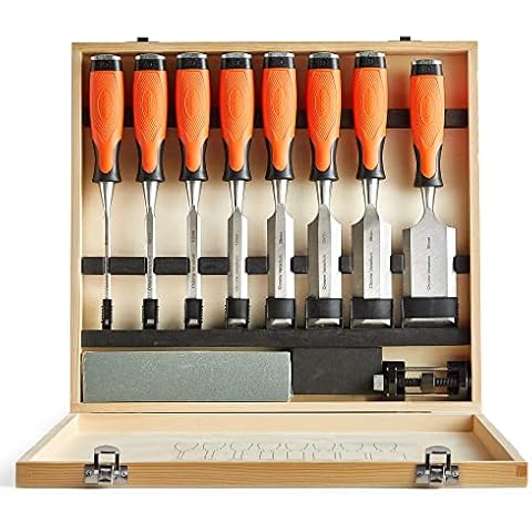 VonHaus 10-Piece Wood Chisel Set Cover