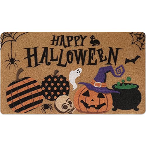 Happy Halloween Jack O'Lantern Doormat