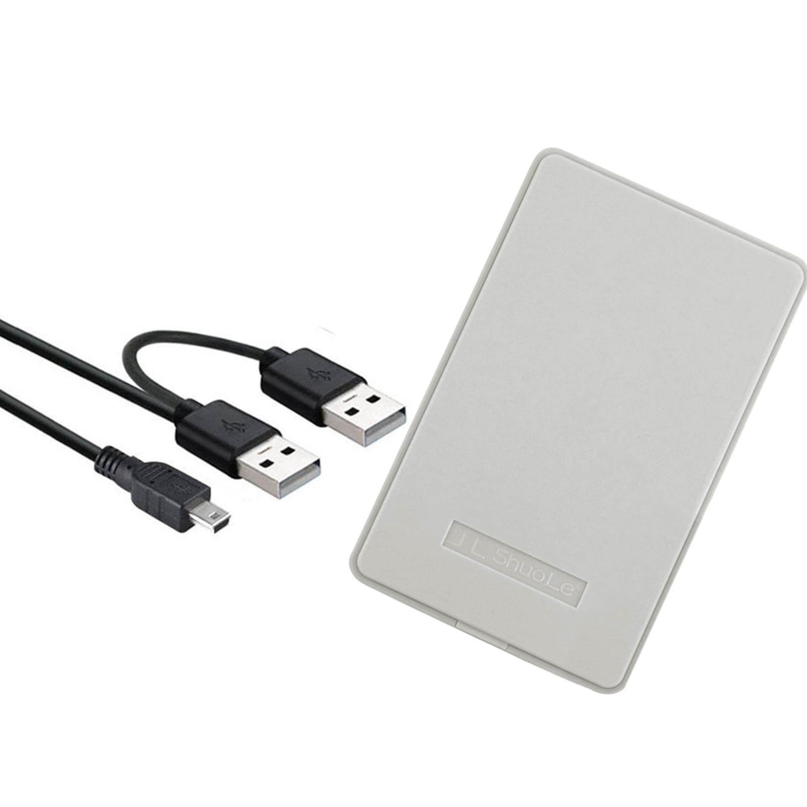 portable external hard drive protective cover for usb 2 0 2tb laptop mac whiteexternal disk drives hard drives hdd ssd nas drives storage blank media computers tablets