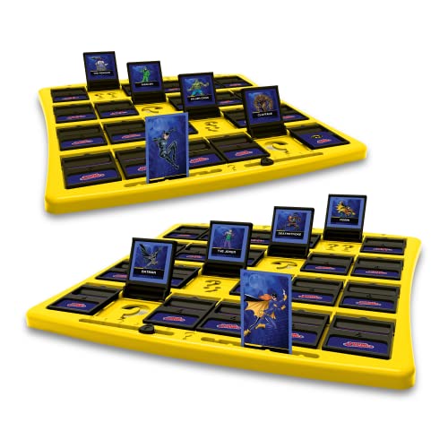 Image of Winning Moves DC Comics Batman Guess Who? Board Game, Play with Your Favourite Gotham City Characters Age 6+ Including Batgirl, Robin, Joker and Harley Quinn, 2 Player Game for Ages 4 Plus