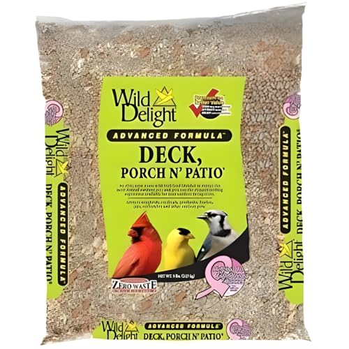 Wild Delight 374050 5 Lb Deck Porch N Patio Birdfood