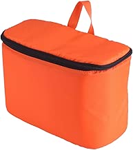 SLR Camera Bag Shockproof Portable Thickened Camera Bag with Partitions Detachable Protective Hanger Strap Two Way Zipper Design for SLR Cameras orange SLR Camera Bag Shockproof Portable Thickened Camera Bag with Partitions Detachable Protective Hanger Strap Two Way Zipper Design for SLR Cameras orange