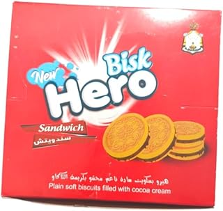 ساندوتش هيرو بيسك بكريمة الكاكاو من الشمدان، 12 قطعة