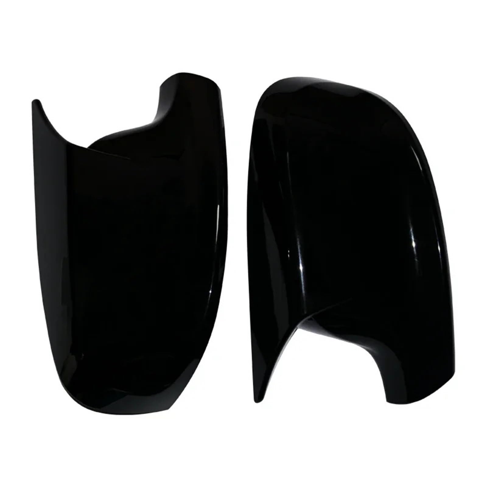 Auto Spiegelkappen Für X3 F25 X1 E84 Pre-LCI 2010–2013 | Schwarzer Carbon Style Rückspiegel-Abdeckkappen-Koffer(Gloss Black)