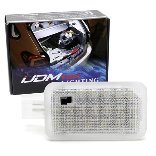 iJDMTOY Luz LED carga maletero blanca xenón compatible Subaru miniatura 1