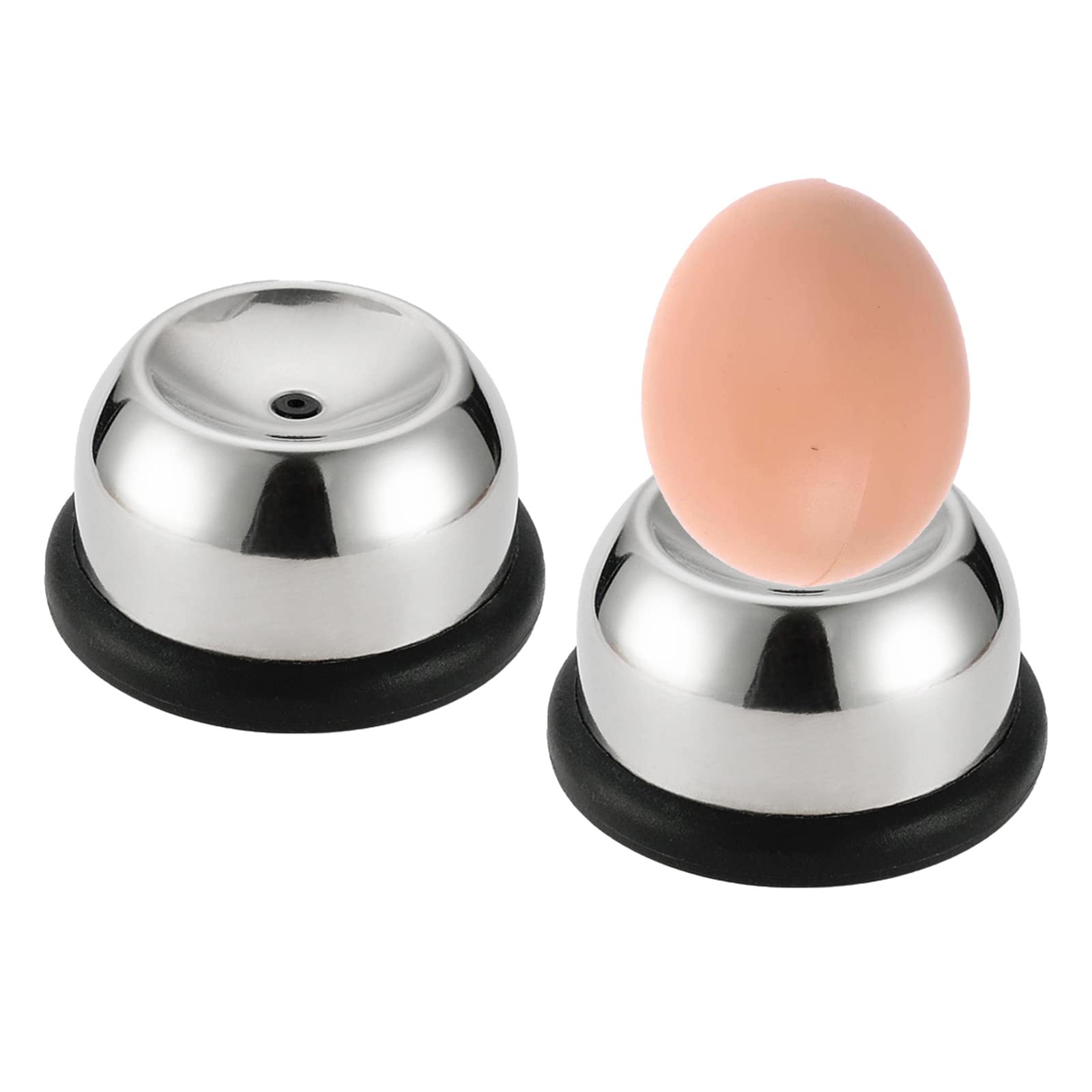 2 Pezzi Perforatore Per Uova In Acciaio Inossidabile - Antiscivolo E Sicuro - Foro Per Uova Sode Perfette