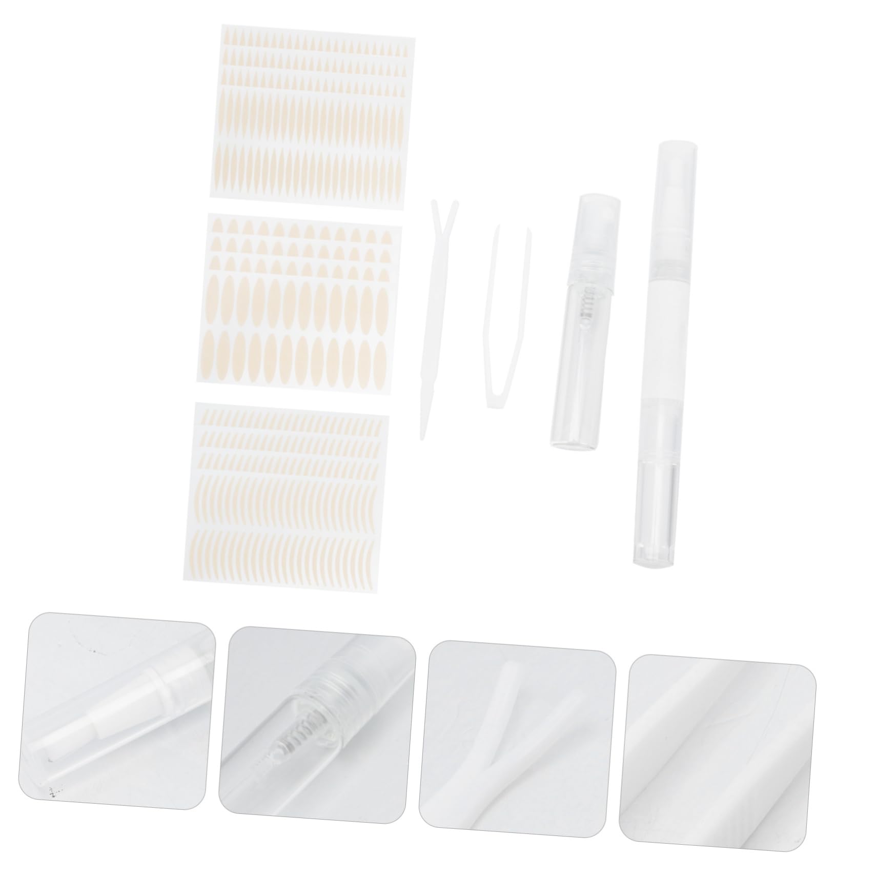 SOESFOUFU Natural Double Eyelid Stickers Eyelid Beauty Sticker for Birthdays and Holidays