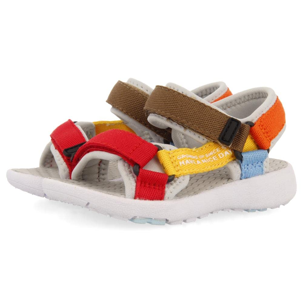 GIOSEPPO BARDON, Baby-Kids Flip Flops, Grey, 21 EU, grey, 4.5 UK Child