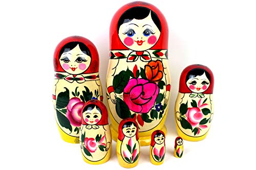 Preisvergleich Produktbild Matroschka, Matruschka, Matrjoschka, Babuschka 7-TLG. (7-TLG)