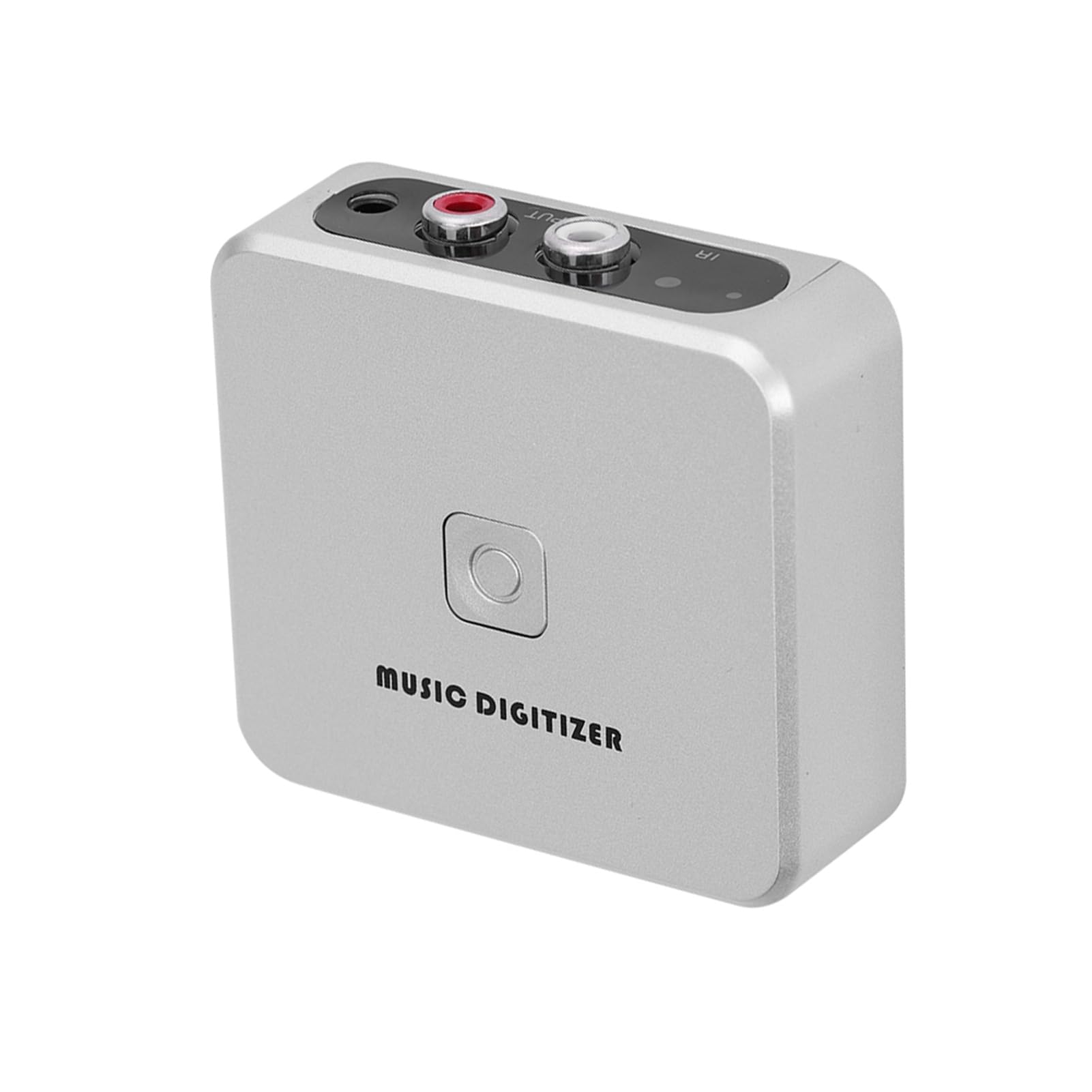 Aramox Digitalizzatore Musicale, Convertitore MP3 Stereo, L/R a 128 Kbps Facili da Usare per Dischi e Cassette Analogici