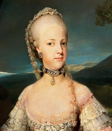 Tableau Portrait de Marie Caroline d'Autriche pour décorer un salon élégant