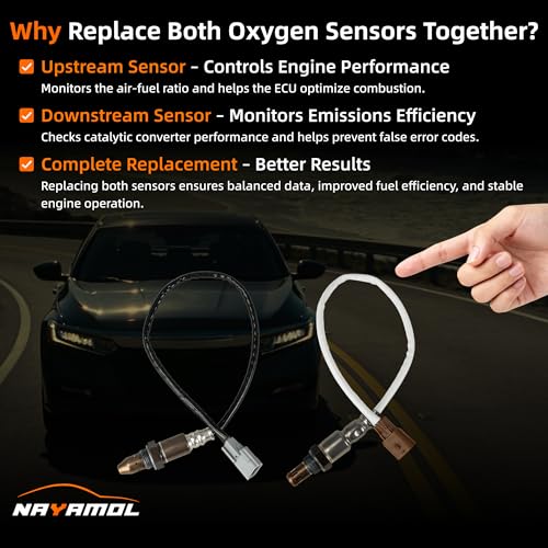 Sensor de oxígeno Upstream y Downstream para Nissan Altima y Rogue miniatura 5
