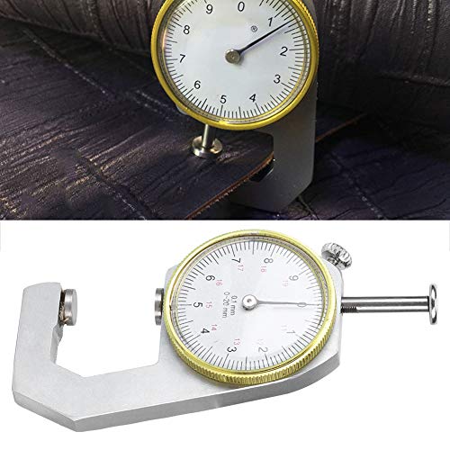 Calibrador de espesores, herramienta de medición para joyería en aleación de aluminio, comprobador de grosor, micrómetro de espesor, probador de espesor para joyería miniatura 5