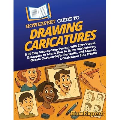 HowExpert Guide to Drawing Caricatures