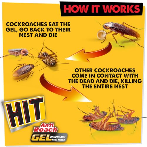 HIT Anti Roach Gel - Cockroach Killer (20G) Pack of 1 - Image 7