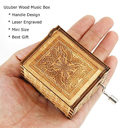 CDIYTOOL - Carillon in legno con manovella a mano