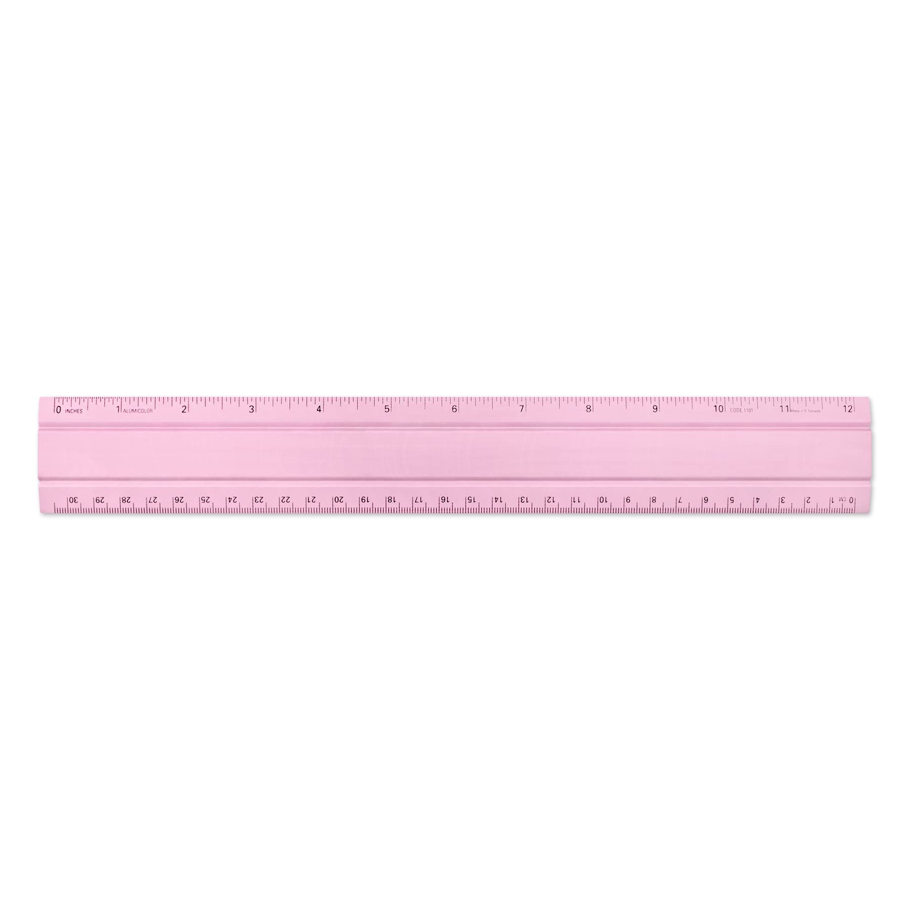 Desk Standard Ruler Snapklik.com : Alumicolor Aluminum Desk & Office Ruler