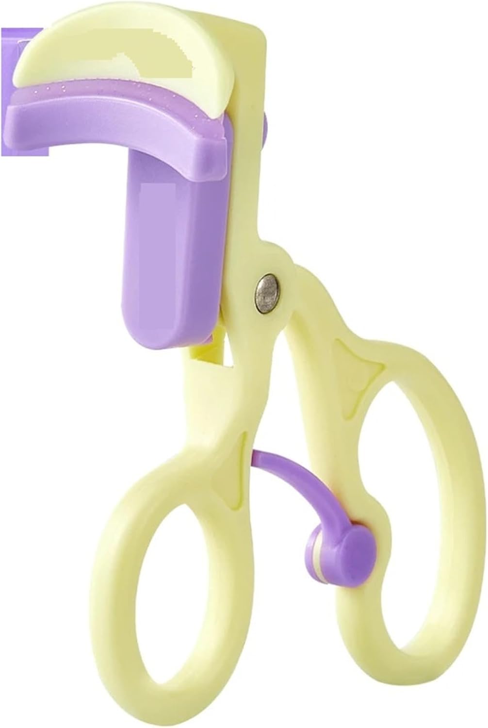 Wide-Angle Frameless Eyelash Curler Natural Curl Eyelashes Shaping Portable Design