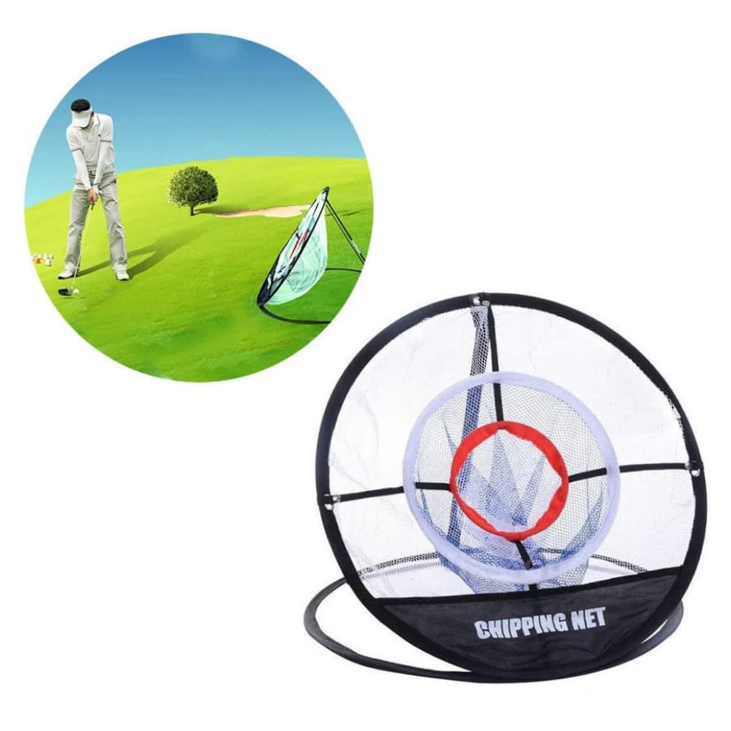 Red de Práctica de Golf Portátil para Interior y Exterior con Objetivo