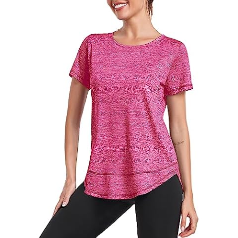 Deaviya Women's Breathable Sports T-Shirt Cover