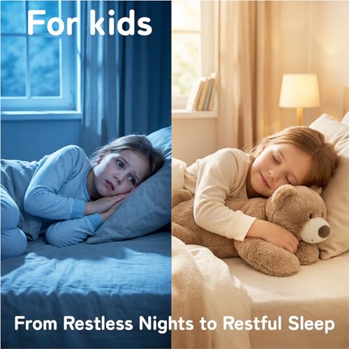 Image of Niuniu Daddy 20 inch 3.3 lb Weighted Bear Stuffed Animal for Adults Kids, Giant Large Lying Teddy Bear Plush Toy, Soft Brown Bear Body Pillow for Sleeping, Gift for Christmas Birthday Holidays