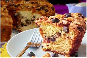 LARGE My Grandmas Chocolate Chip Coffee Cake - 3.1 lb, Kosher Certified & Trans Fats Free, Amazingly Delicious Gourmet Food Gift for Special Occasions