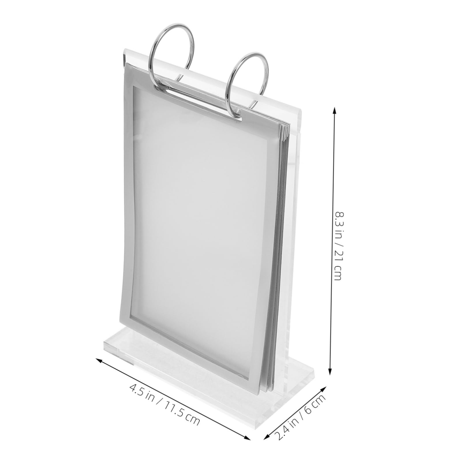 DOITOOL Menu Display Stand Holder Sign Stand for Display Flip Poster Rack Restaurant Menu Holder