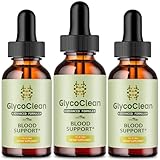 GlycoClean Drops - Advance Blood Formula Support Supplement, GlycoClean All Natural Supplement for Overall Health, Glyco Clean Offical Blend Extra Strength Formula, GlycoClean Drops Reviews (3 Pack)