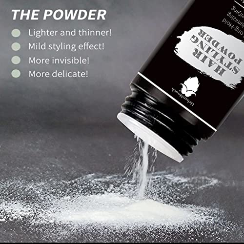 Image of UrbanMooch Hair Volumizing Powder Wax for Men | Strong Hold | Texture Powder | Matte Finish | 24 Hrs Hold | Natural & Safe Hair Styling Powder, 15 Gram