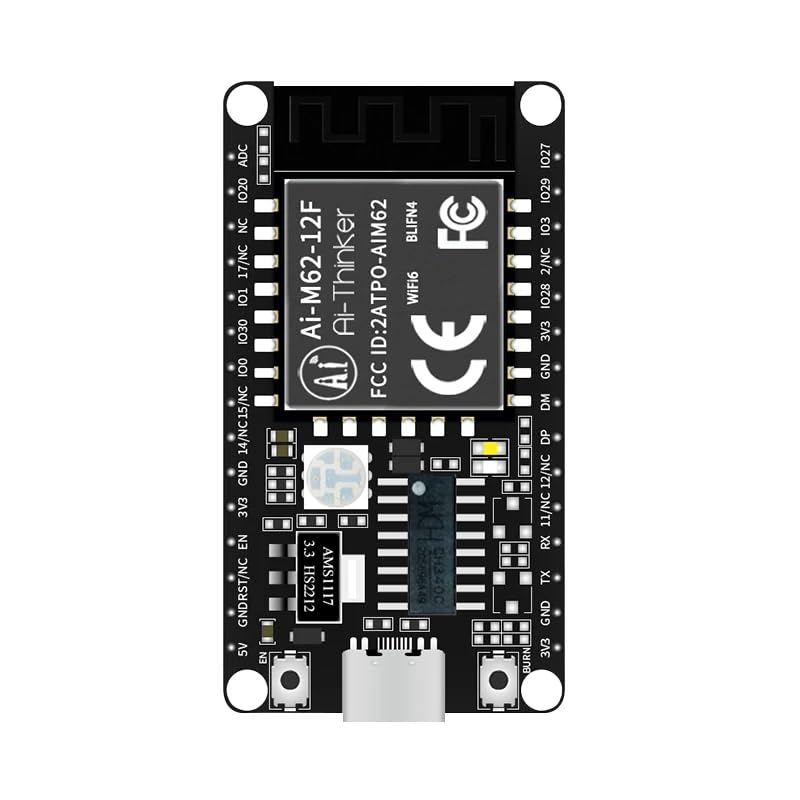 Ai-Thinker Ai-M62-12F WiFi 6 + BLE 5.3 Development Board-image-9