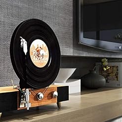 YAMMY Tourne-Disque rétro, boîte à Musique à entraînement par Courroie avec Haut-Parleur stéréo intégré, Connexion sans… - Les Beatles, Paul McCartney, John Lennon, RIngo Starr, George Harrison YAMMY Tourne-Disque rétro, boîte à Musique à entraînement par Courroie avec Haut-Parleur stéréo intégré, Connexion sans… – Image 5