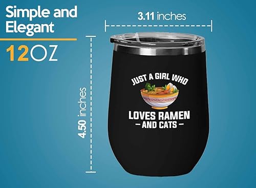 Miniatura 9 de Ramen Lover Teal Edition Vaso de vino de 12 onzas  What the pho  Food Lovers pollo, calabaza, vegano, despensa, fideos picantes